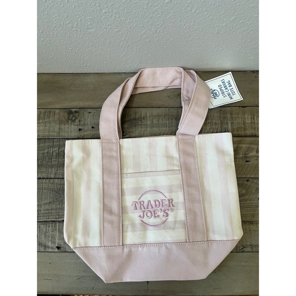 Trader Joe's mini canvas tote